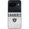 NFL Las Vegas Raiders White Striped Google Pixel 9 Skin